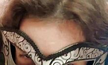 russian brunette stockings slut deepthroats dildo dirty talks anal fingers pussy