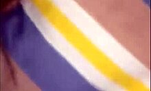 hubby sneaks big cock pound on cute brunette milf wife doggy ride denver 😈