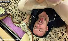 kira's sporty leggings femdom preview foot gags armpit licks facesitting