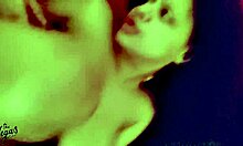 Steamy bedroom pound with friend's busty wife bareback creampie