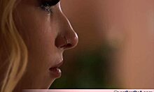 Skinny Petite Stepsis Sucks Cock In Sexy Lingerie!