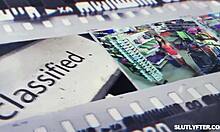 security guys, rip my clothes and take turns on pixie small's petite pussy!