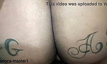 Safada Brunette Slut Sucks Big Black Cock Hungrily for Facial Cumshot