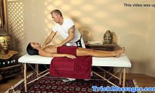 Hey beauty, ready for that deep pussy pounding after your steamy massage?