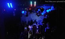 petite teens tease in ripped panties stripping close-up