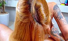 Stretched Ass Deeper in Homemade Anal with Redhead Girlfriend