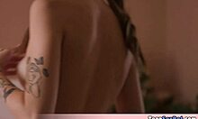 Skinny Petite Stepsis Sucks Cock In Sexy Lingerie!