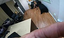 Britney Madison gags hard on cock during wild casting 🍆😵💦