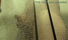 Releasing hot load under steamy shower spray
