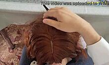 Sexy Young Redhead Student Gulps Cum After Deepthroat College Exam!