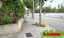 Eva fey's desperate for that fat cock anal pounding outdoors!! 🍑🍆🔥