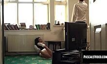 Naughty Teen Rina Ellis SPANKED And PUNISHED Hard By Pascal!