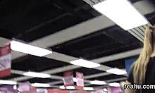 Glamorous Czech Kitten Drilled Hard in Mall POV After Temptation