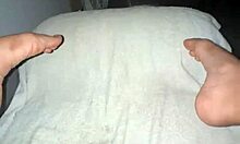 intense orgasm hits as she fingers tight wet pussy outdoors