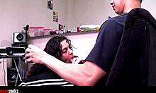 Morena Novinha's Big Ass Takes Tanned Bodybuilder's Huge Cock