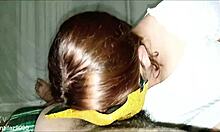 stranger takes amateur home for deep hard oral cock sucking