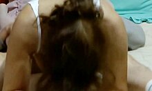 Neighbor drilled me deep creampied after we fingered real cuckold heat