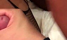 imagine the cuck hubby lubing that monster black cock before it wrecks his wife's open ass