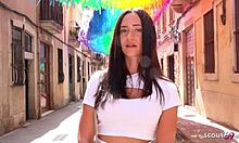 skinny mina moreno's big natural tits bounce in cheating model fuck?