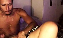 big ass hottie takes thick creampie load stirred deep in her pussy