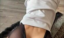 WOW! Rica Mamada Then He Fucks Me Hard in My Sexy Stockings!