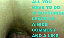 man with painted nails pounds latina slut's tight ass deep for anal creampie finish