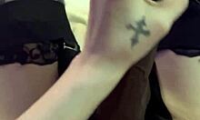 i love teasing with my huge strap-on cock monster dildo close-up