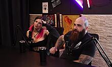 best moments with qween and iron biker in sensual casting, watch her humiliated on sheer red