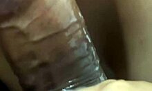 oh man her sloppy wet blowjob from this curvy latina had me dripping everywhere close-up