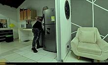 Mature MILF Fucks Technician For Fridge Payment!