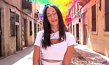 skinny mina moreno's big natural tits bounce in cheating model fuck?