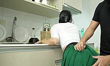 Myanmar Teacher Rushes Bent-Over Doggystyle Fuck Before School!