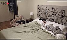 possessed by big dick ghost? rebekah rose gets roughly fucked