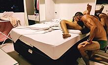 safada stepmom's juicy clit and ass take intense footjob followed by deep anal creampie pounding