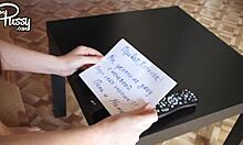 Amateur College Coed Fingers Shaved Pussy to Explosive Orgasm Then Showers Legs