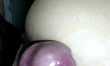 man with painted nails pounds latina slut's tight ass deep for anal creampie finish