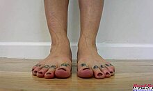 Inked brunette Kali Ryder rims ass deep then slurps big cock in interracial POV blowjob