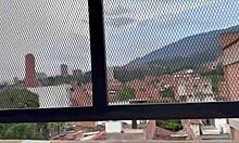 Stranger From Pool Fills My Shaved Pussy Bent Over In Rough Doggystyle Cum Ride