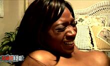 Kaylani Cream's juicy ebony ass pounded by Jon Jon's cock