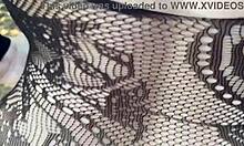 Pov Bareback Breeding Chubby Married Milf Wife's Fat Pussy Outdoors