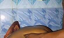 BANG MY BIG-TITTED BABE'S NARROW ASS BEFORE SHOWER TIME!