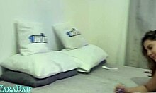 we did homemade threesome dp on hotwife wife with bi friend gave her tons milk