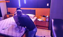 Best friend's girlfriend blackmails me into bareback ass fuck and creampie!