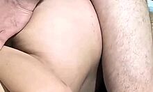 emirati wife feels every deep emotion in wild threesome with big black cock stretching her fat ass and tits