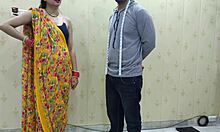 Indian Bhabhi Rides Tailor Master's Big Cock in Hindi Passionate Sex