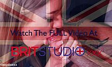 What if your sexy British nurse gave sloppy head in lingerie?