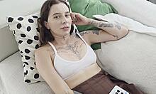 stepdad trades school secret for stepdaughter's tight young pussy pounding