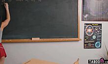 what happens when teacher catches korean student kimmy kimm in detention uniform she gets fucked hard