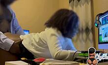 hey big ass ebony, wanna fuck your supervisor doggystyle at work every day??