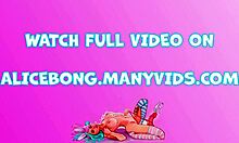 cyberpunk lesbians alicebong purple bitch sia siberia take anal fuckmachine and pussy dildo